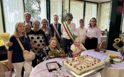 Festa a Villa Italia. La Pia Opera Ciccarelli festeggia 2 centenarie