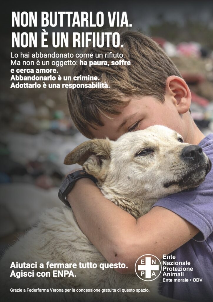 Enpa Antiabbandono A4 FederFarmaVR cane