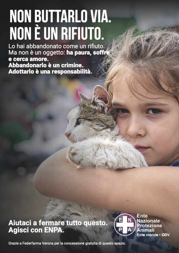 Enpa Antiabbandono A4 FederFarmaVR gatto