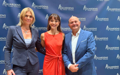 Nicoletta Manni nuova testimonial di Aquardens