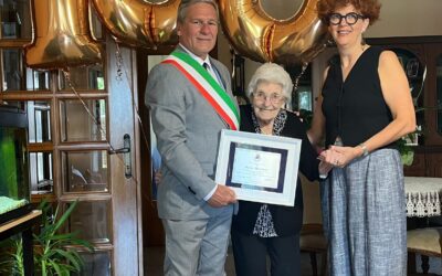Mozzecane, nonna Maria compie 100 anni nel giorno in cui nasce il suo trisnipote