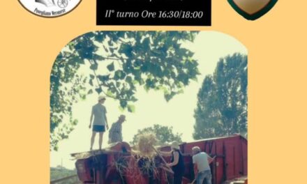 Povegliano, domenica 20 luglio rievocazione della trebbiatura
