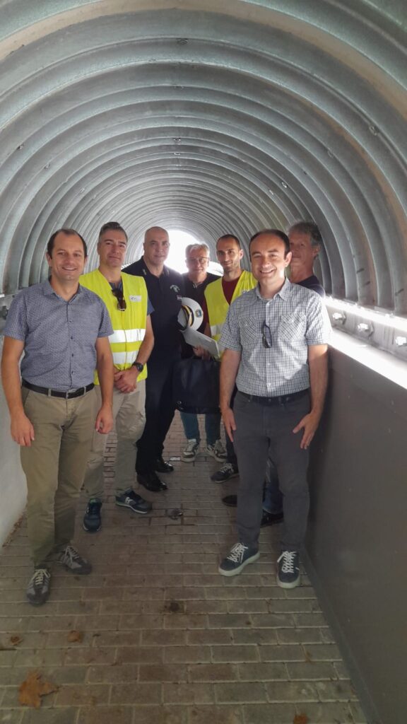 S.Martino B.A. Riapre il sottopasso tra via Marconi e il centro 2 Sopralluogo sottopasso pedonale San Martino Buon Albergo