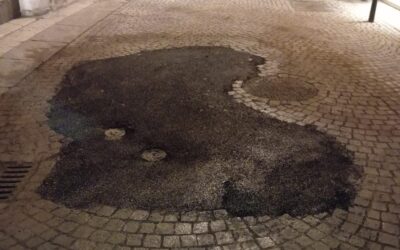 Via Quattro Spade: conclusi i lavori di Acque Veronesi, strada riaperta e perdita riparata