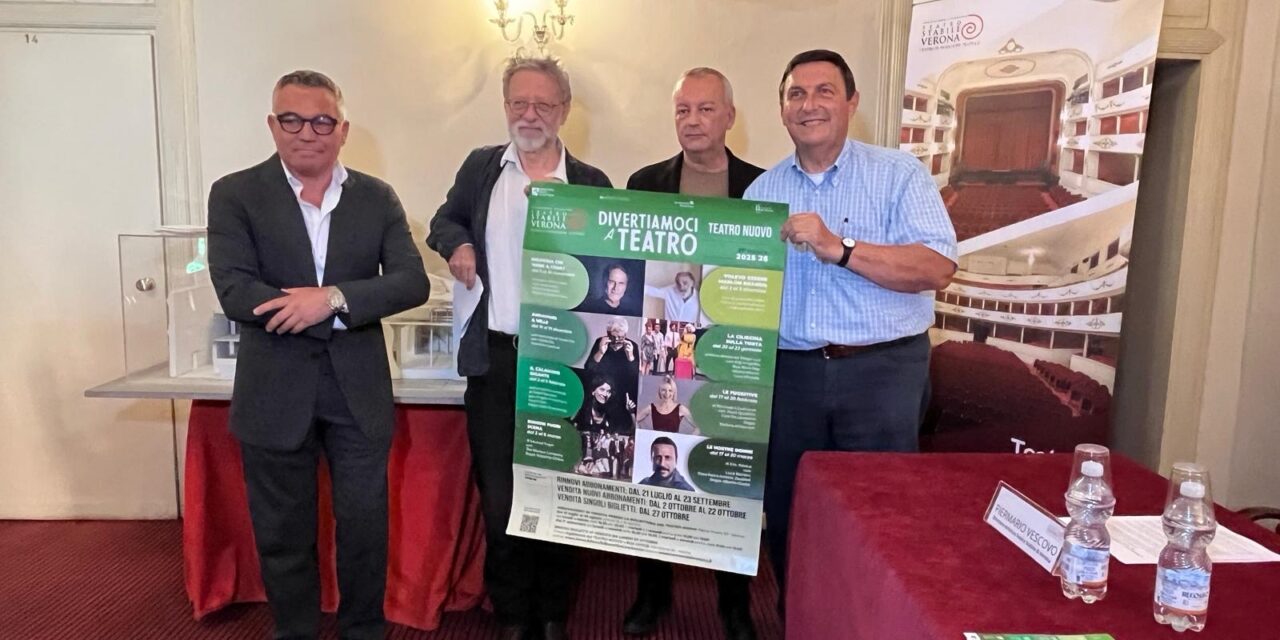 “Divertiamoci a Teatro”: la grande commedia italiana torna al Nuovo