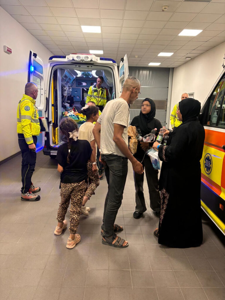 Arrivo ODB Borgo Trento PS pediatrico