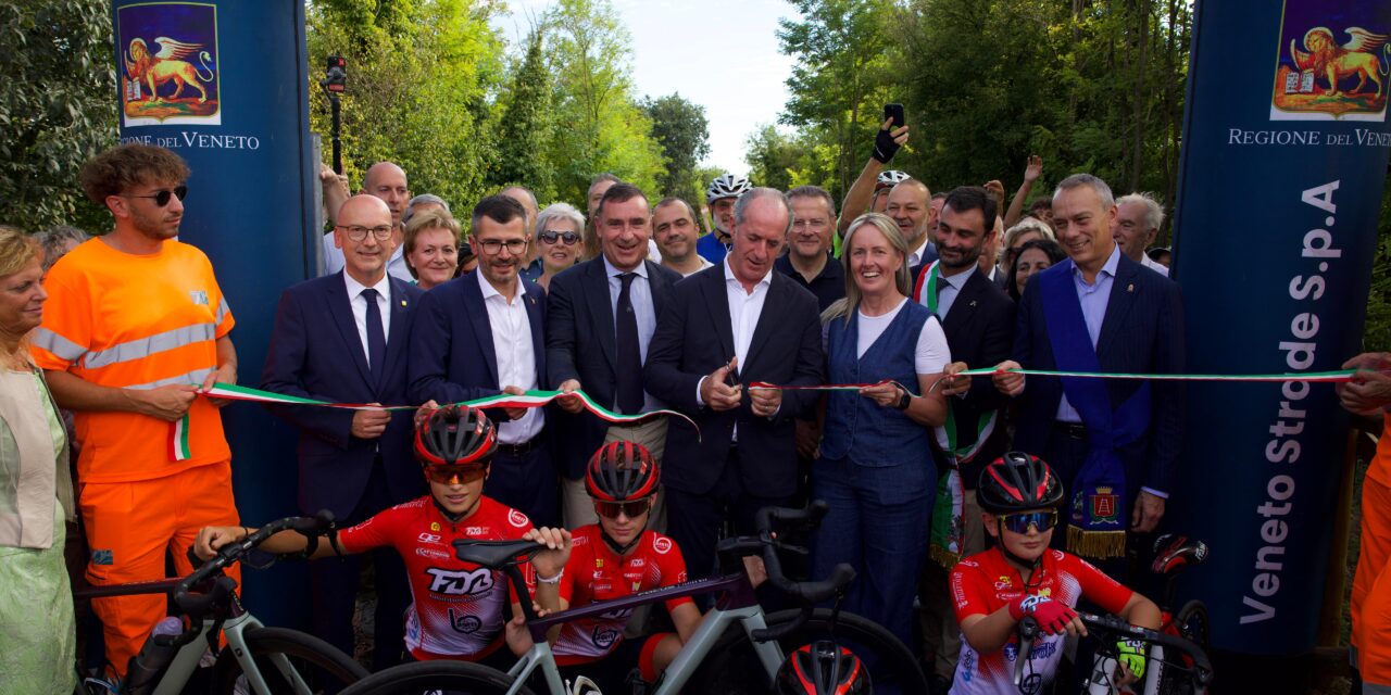 Ciclovia del Sole. Aperti 23 chilometri fra Cologna V. e Ostiglia