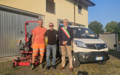 Nogarole Rocca, due nuovi mezzi ecologici per la cura del territorio