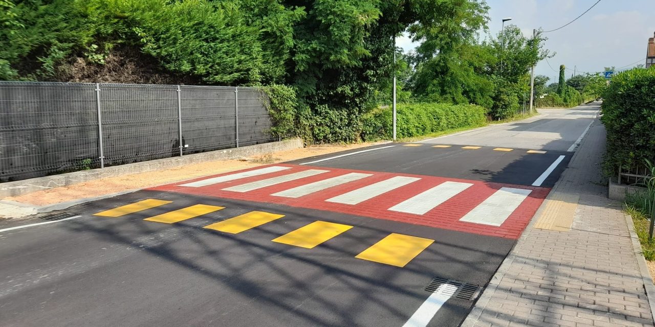 S. Martino BA. Rifatta la segnaletica orizzontale a Case Nuove