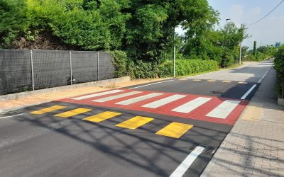 S. Martino BA. Rifatta la segnaletica orizzontale a Case Nuove