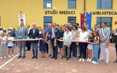 L’amministrazione di Villafranca inaugura la nuova piazza di Dossobuono: “Un cuore per la comunità”