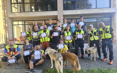 Formazione unità cinofile per ricerca di persone scomparse