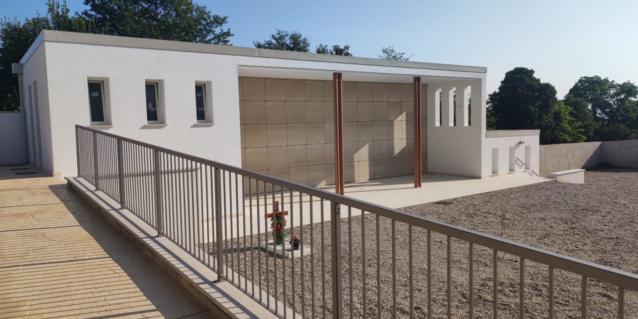 Completati i lavori al cimitero di Sona. La cerimonia sabato 20 settembre