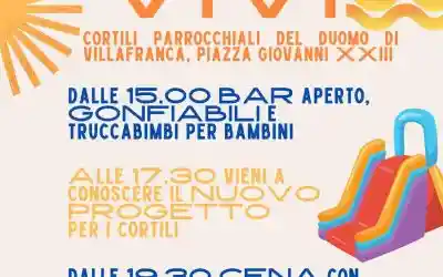 Villafranca, domenica di sport e divertimento negli spazi parrocchiali del Duomo con “Cortili Vivi”