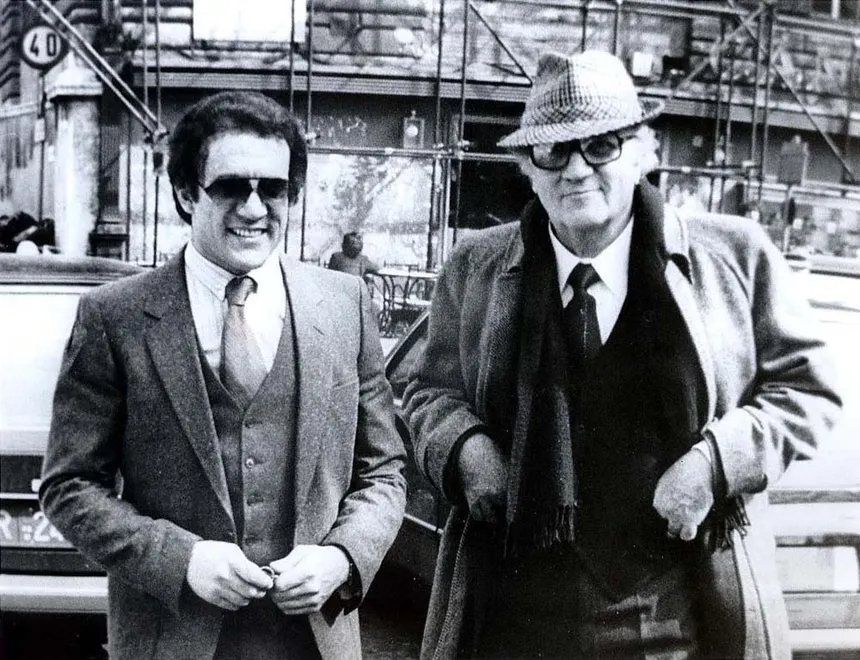 Federico Fellini e Nicola Longo 02 1 1