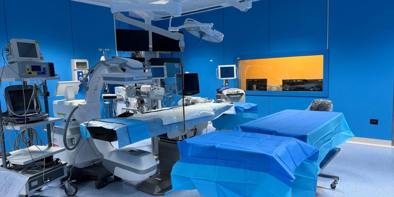 S.Bonifacio. Nuova sala di aritmologia interventistica