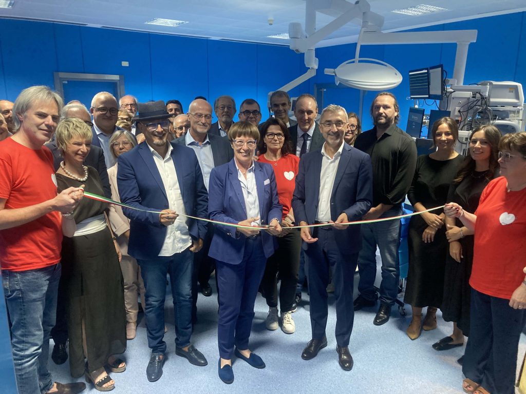 Rete cardiologie ULSS 9 taglio nastro nuova sala Osp San Bonifacio 2