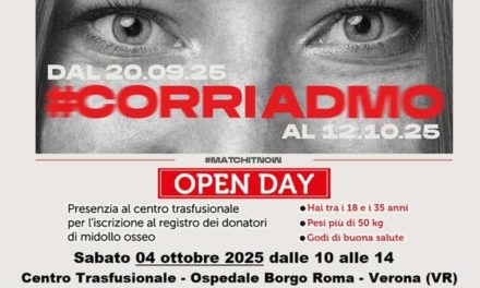 Donare il midollo: la campagna “Match it now” a Verona 