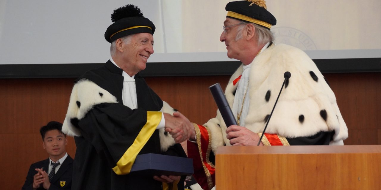 L’addio del magnifico rettore prof. Nocini