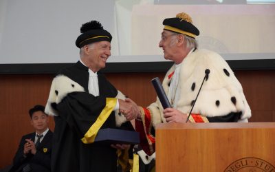 L’addio del magnifico rettore prof. Nocini