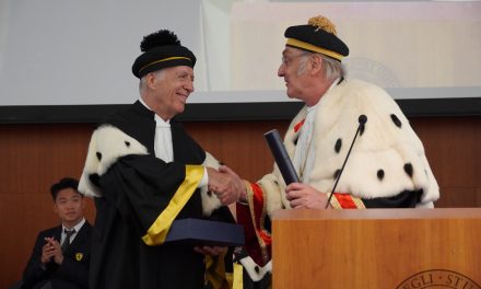 L’addio del magnifico rettore prof. Nocini