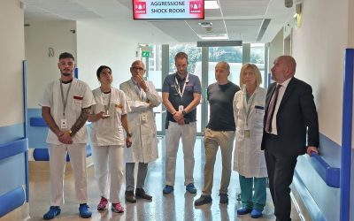Badge antiaggressione per il personale dei Pronto Soccorso di Verona