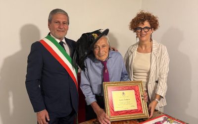 Mozzecane, i 100 anni di Egidio Gaburro