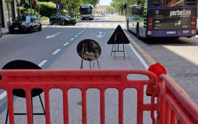  Via Città di Nimes. 150 multe al giorno