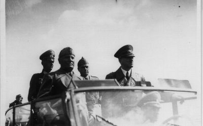 Mussolini in Ucraina recita un poema di Pascoli