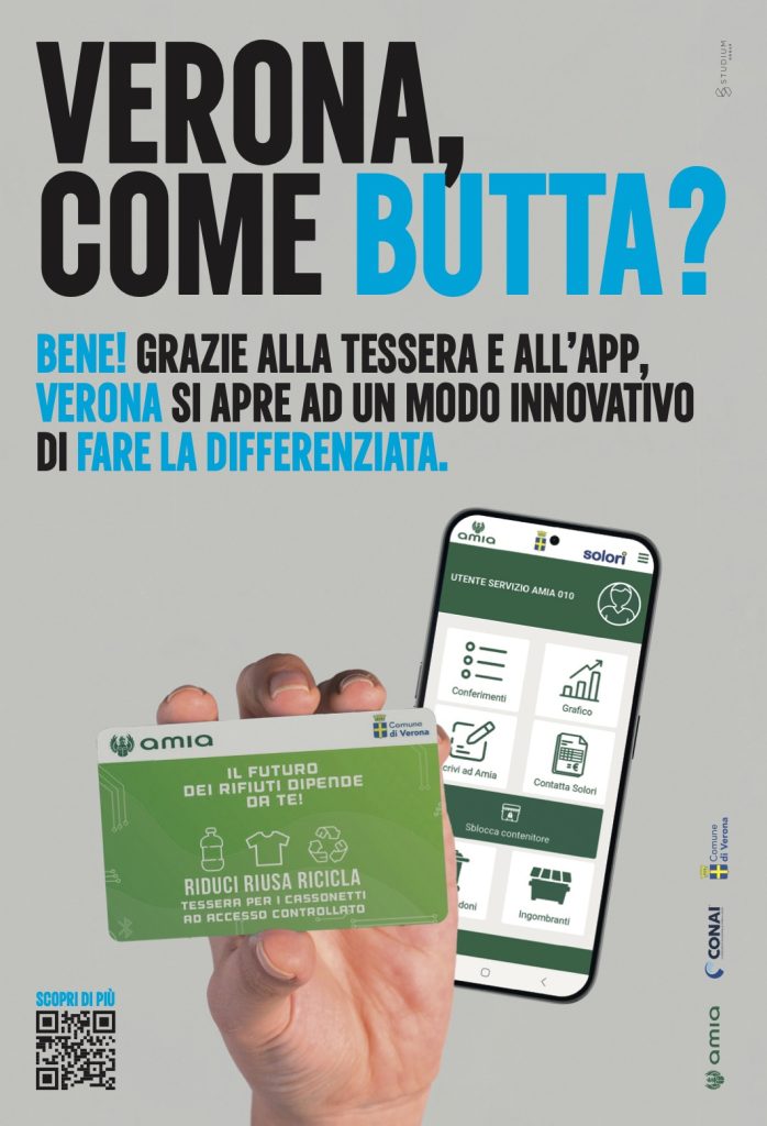 Quinta Circoscrizione: ritirate oltre il 93% delle credenziali AMIA per i cassonetti ad accesso controllato 1 AMIA Adattamento Tessera e APP