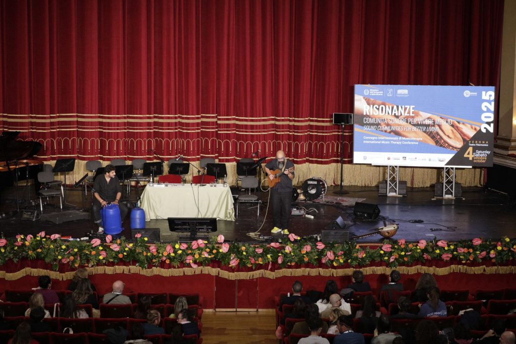 Mauro Faccioli e Stefano Baroni facilitatori musicale di comunita