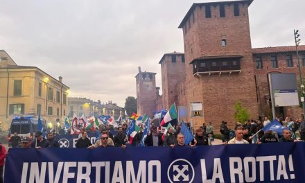 Invertiamo la rotta. Fortezza Europa manifesta per la Remigrazione