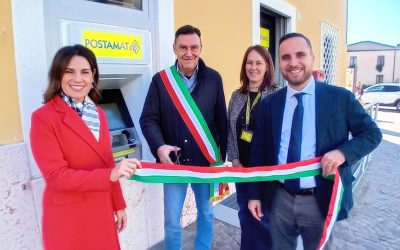 Palù. Il sindaco Farina inaugura i servizi Polis all’ufficio postale