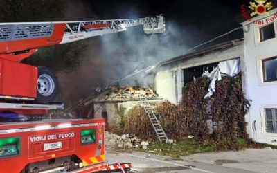 Castel d’Azzano. Esplosione durante una perquisizione. 3 carabinieri morti. 15 feriti