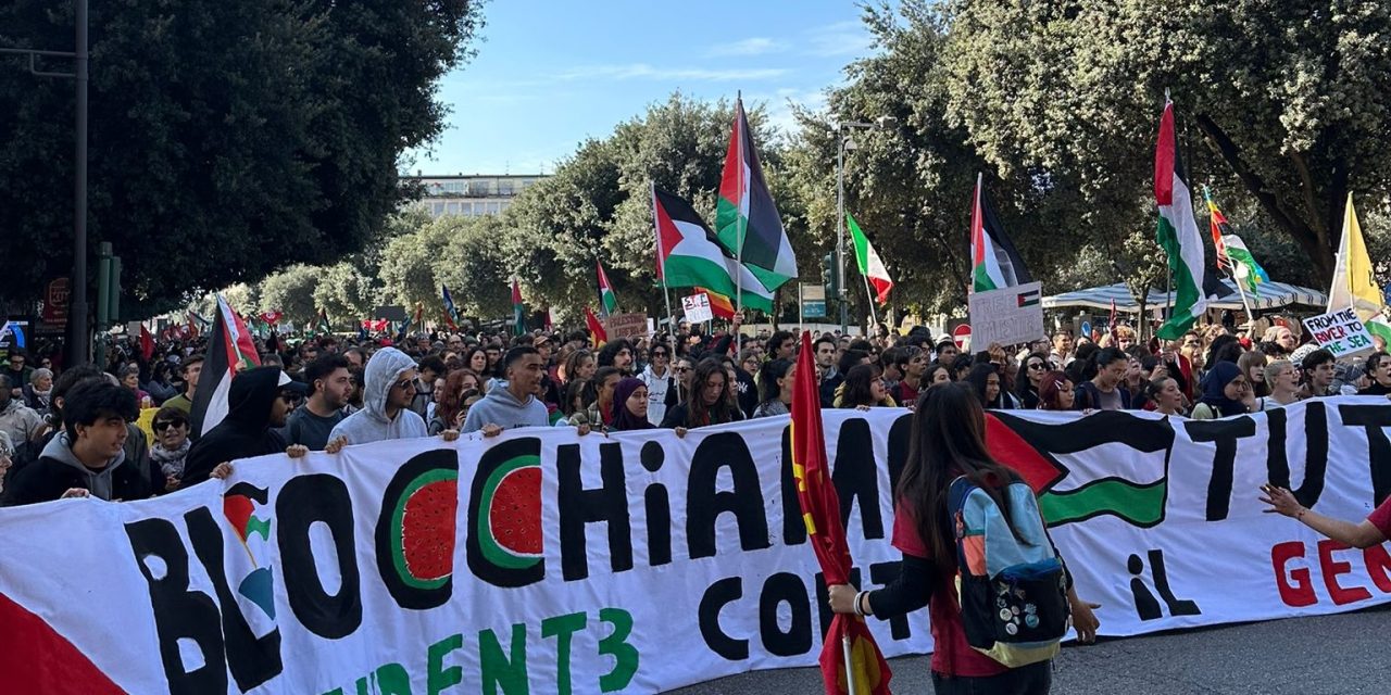 In 8 mila alla manifestazione per la Palestina