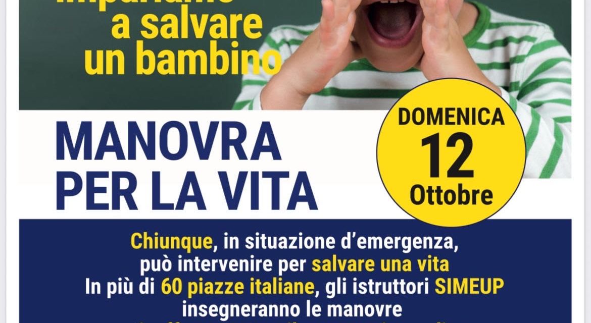 Salvare un bambino da soffocamento e arresto cardiaco 