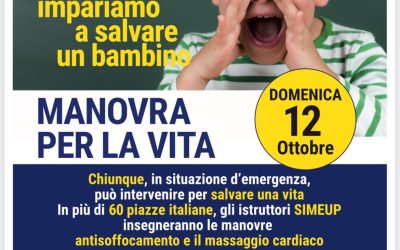 Salvare un bambino da soffocamento e arresto cardiaco 