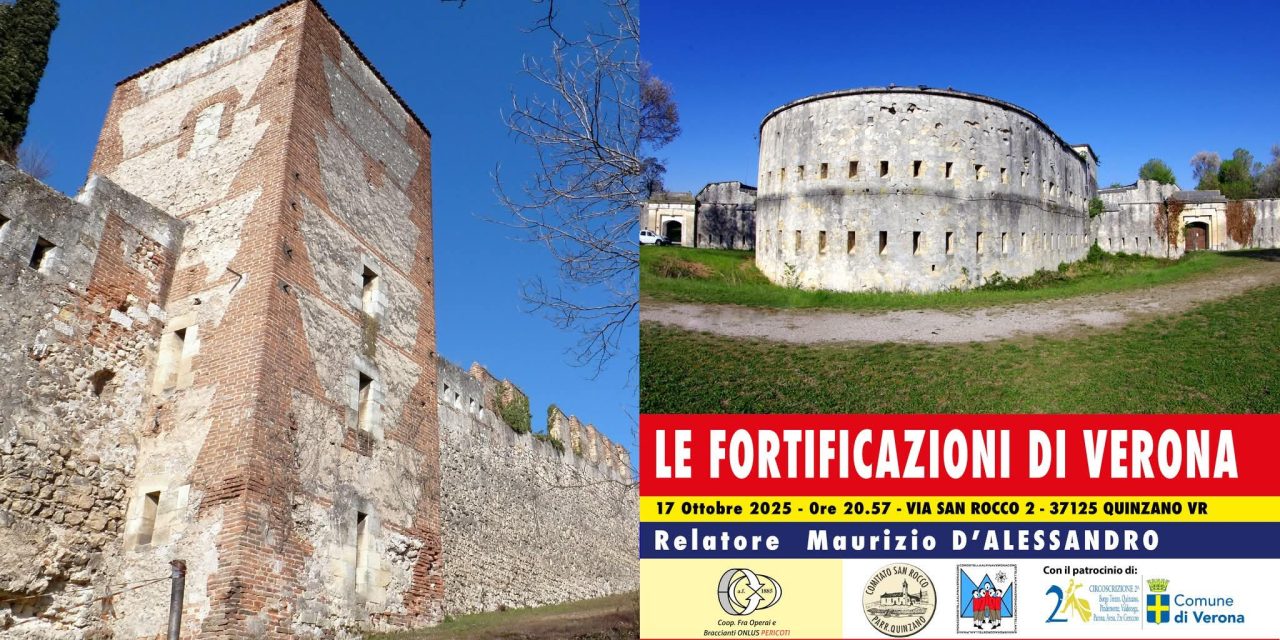 La antiche mura di Verona illustrate a San Rocco