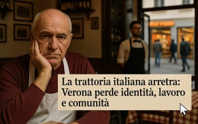 Chiudono le trattorie e aprono le catene fast food