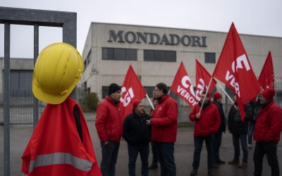 Ex stabilimento Mondadori, la logistica si sposta a Mantova: scatta lo sciopero dei lavoratori veronesi