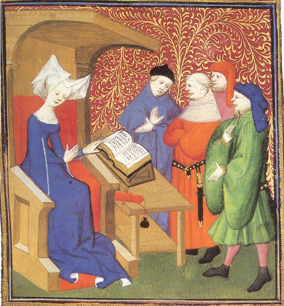 Christine de Pisan cathedra
