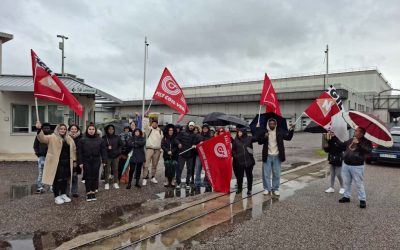 Sciopero logistica ex Mondadori