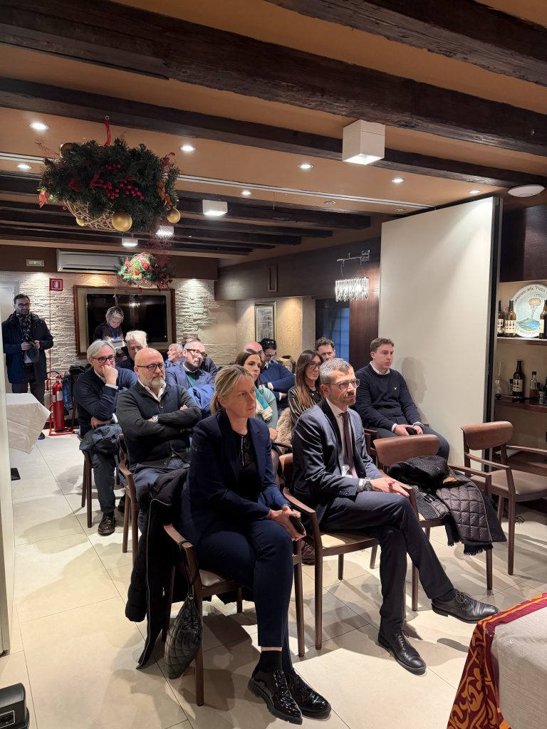 Partecipanti alla conferenza stampa della Lega alla Costa in Bra. Paola de Berti