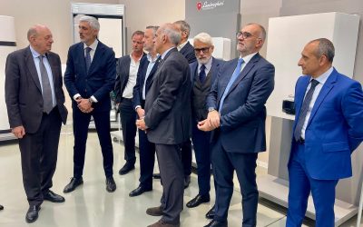 Tosi col ministro Pichetto Fratin alla Ferroli