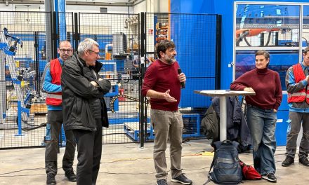 Landini incontra i lavoratori di Prima Industrie