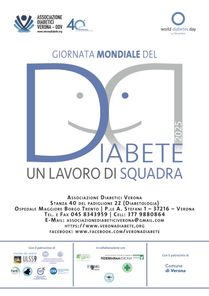 Locandina Giornata Diabete 2025