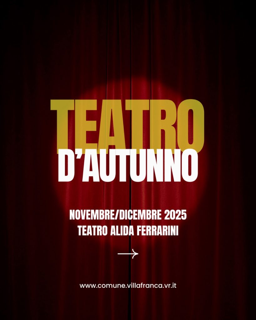 Locandina teatro autunno