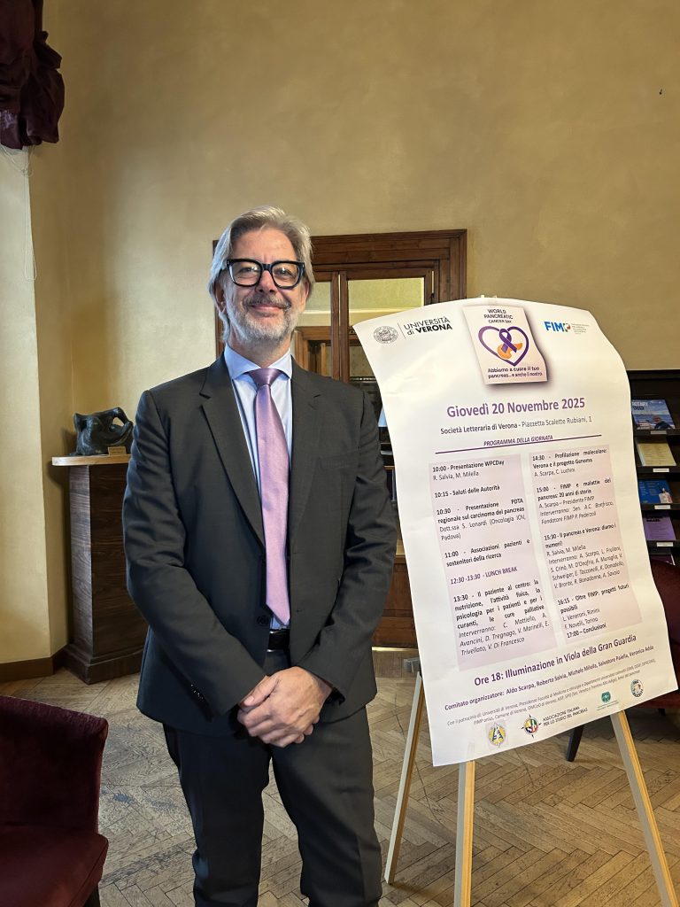 Tumore al pancreas, Verona modello nazionale: ricerca, multidisciplinarità e nuove “Pancreas Unit” 3 Michele Milella