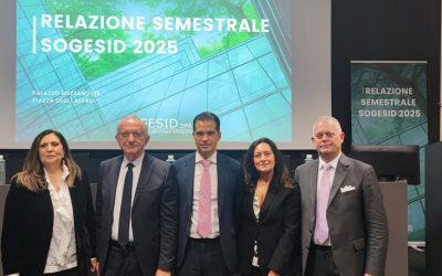 Sogesid, semestrale 2025 in crescita: “Abbiamo voltato pagina”