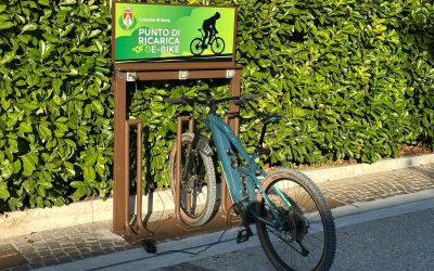 Sona punta sulla mobilità sostenibile: installate le nuove postazioni di ricarica per e-bike